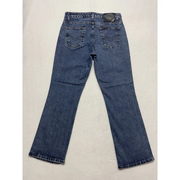 Vintage Harley-Davidson Bootcut Jeans Petite Women’s Size 10 - Picture 2 of 14